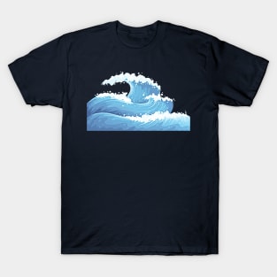 Beach Life Sea Vawe T-Shirt